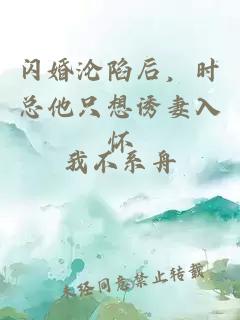 闪婚沦陷后，时总他只想诱妻入怀