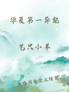 华夏第一异能